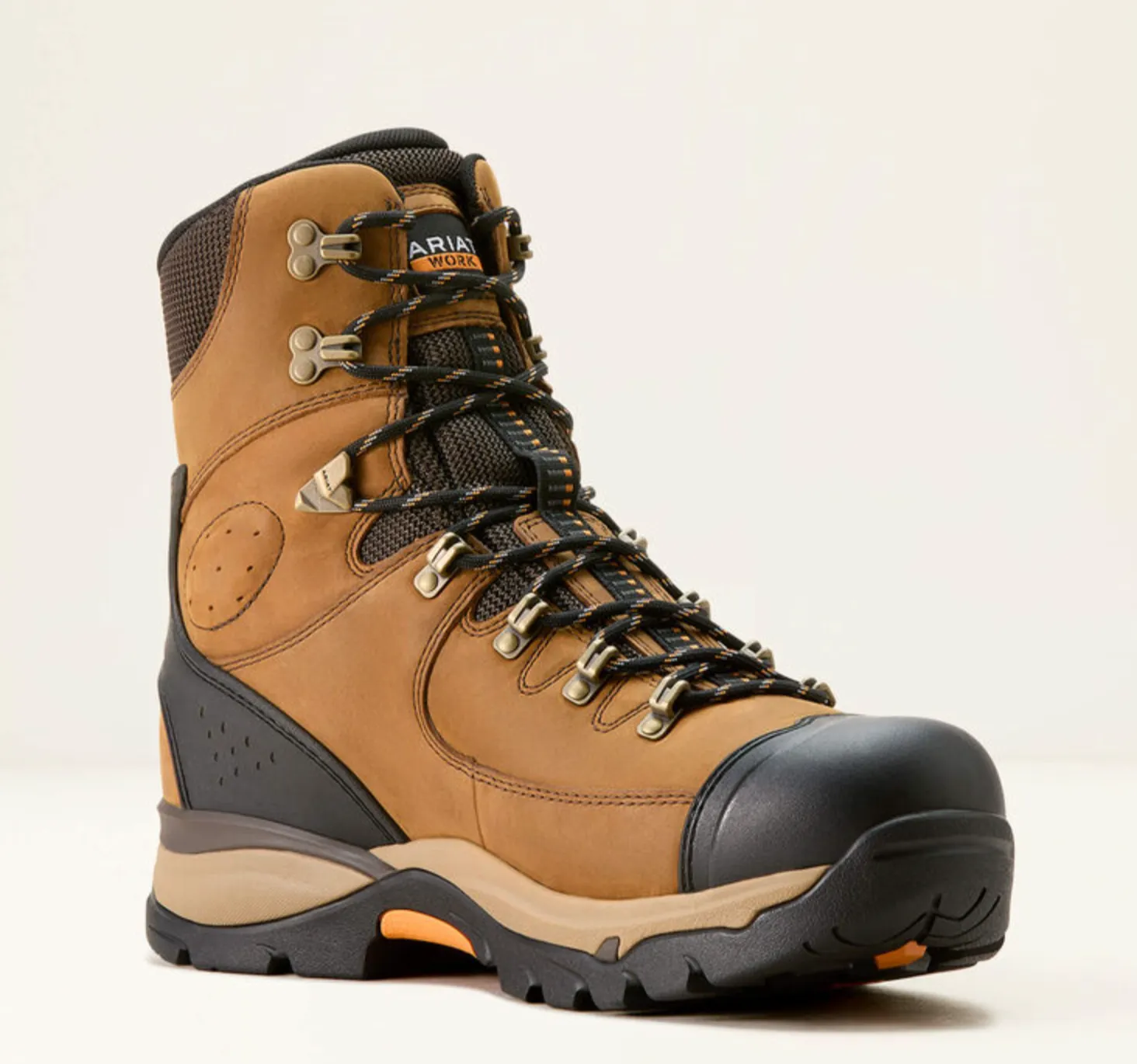 Ariat Men's Endeavor Dusted Brown 8" Waterproof Insulated Work Boot 10053775