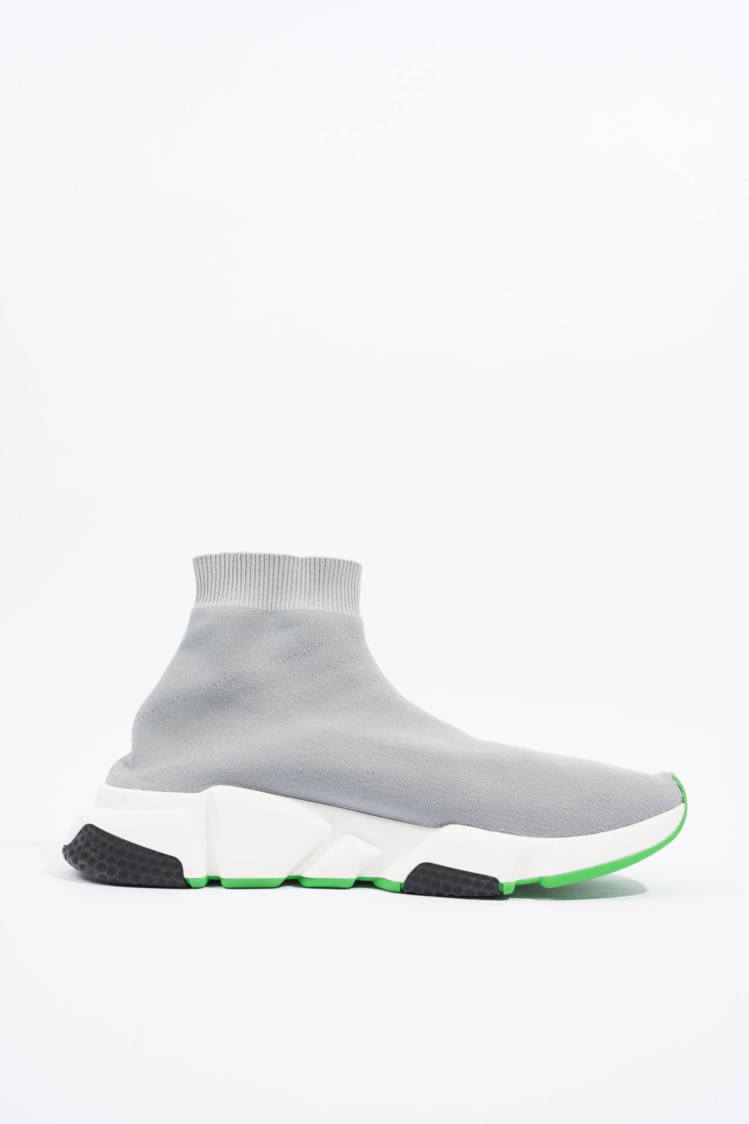 Balenciaga Mens Speed Grey / White / Green EU 43 / UK 9