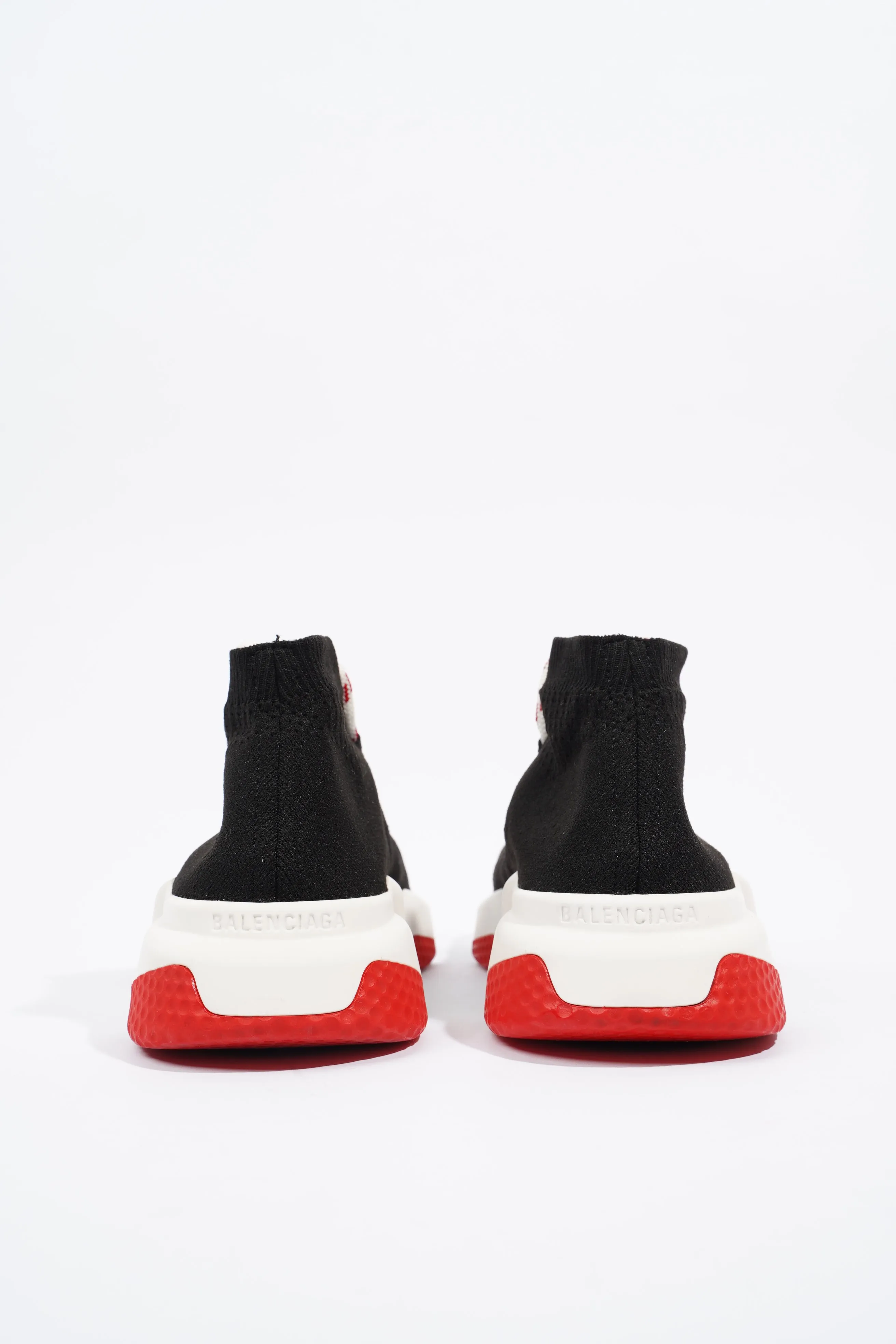 Balenciaga Speed Lace Up Black / White / Red EU 37 / UK 4