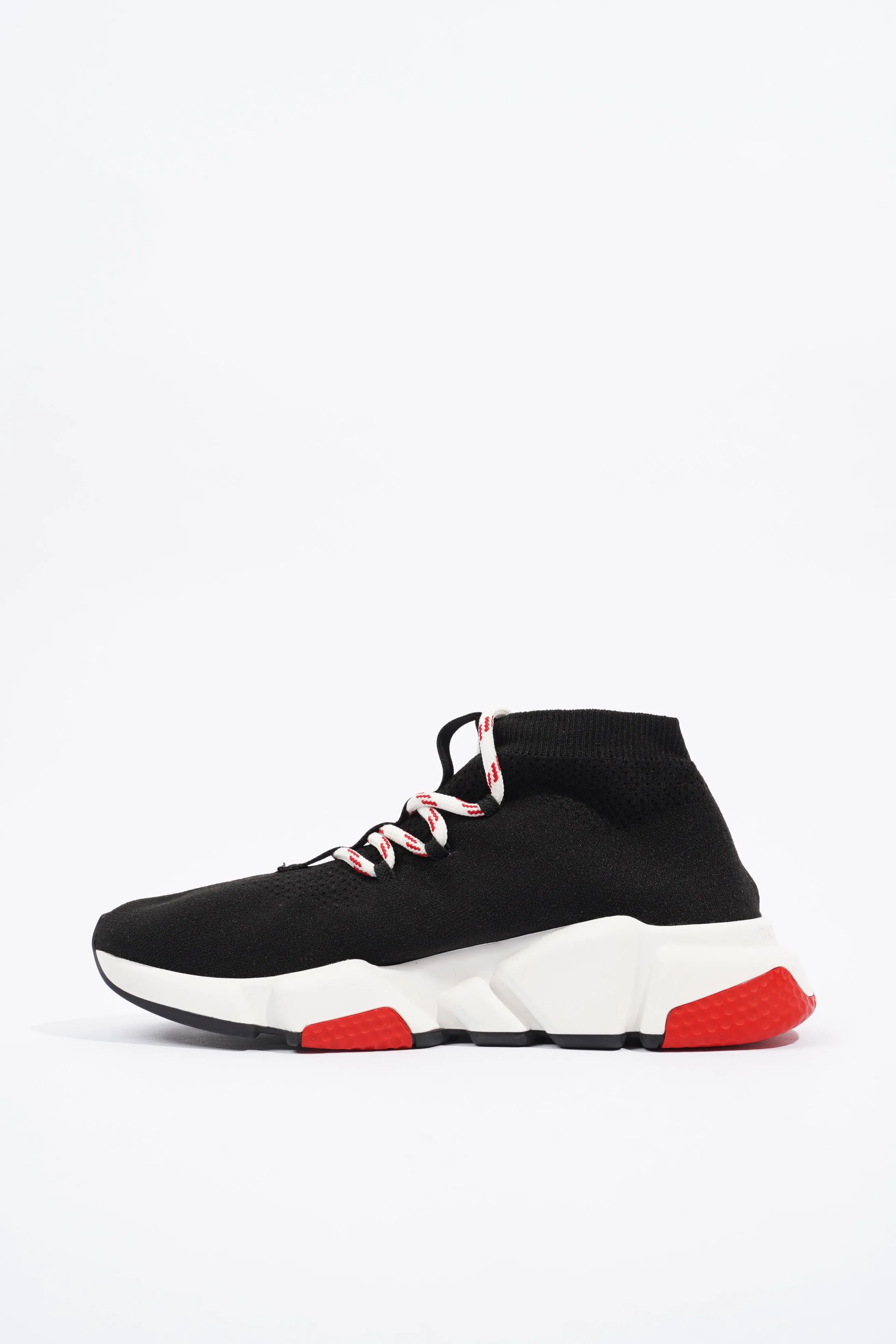 Balenciaga Speed Lace Up Black / White / Red EU 37 / UK 4