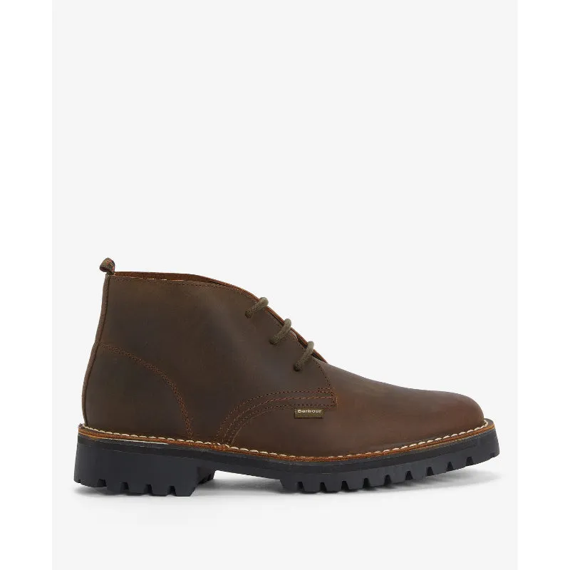 Barbour Hobart Mens Chukka Boot - Brown