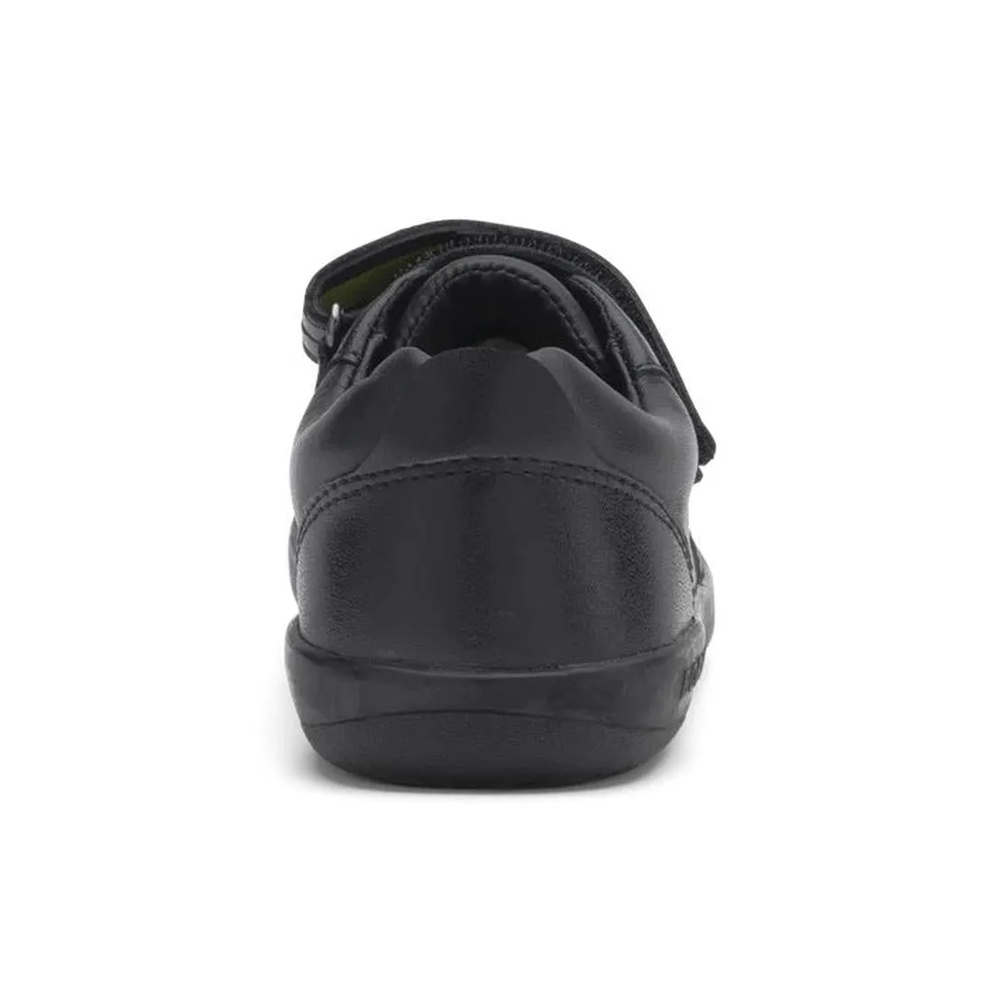 Bobux Kid  Black School Leather Shoe Leap Trainer WATERPROOF