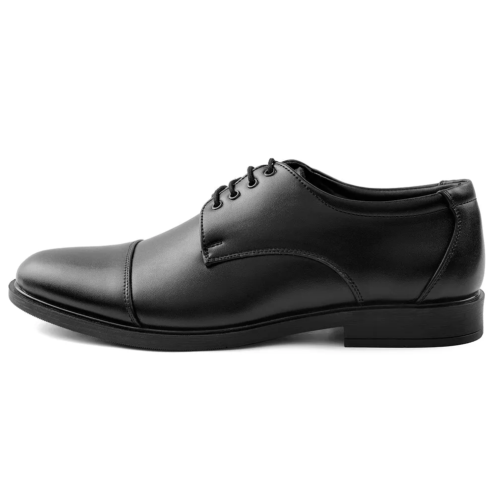 Fortune Black Lacing Formal Oxford Shoes For Men HML-13E By Liberty