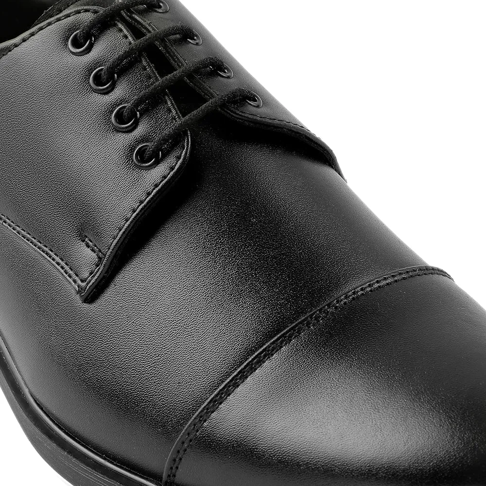 Fortune Black Lacing Formal Oxford Shoes For Men HML-13E By Liberty