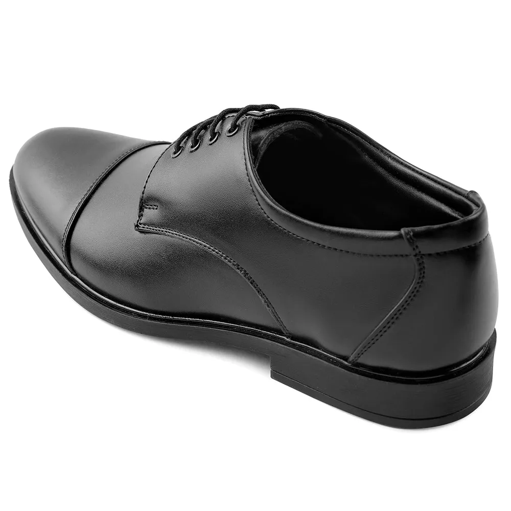 Fortune Black Lacing Formal Oxford Shoes For Men HML-13E By Liberty