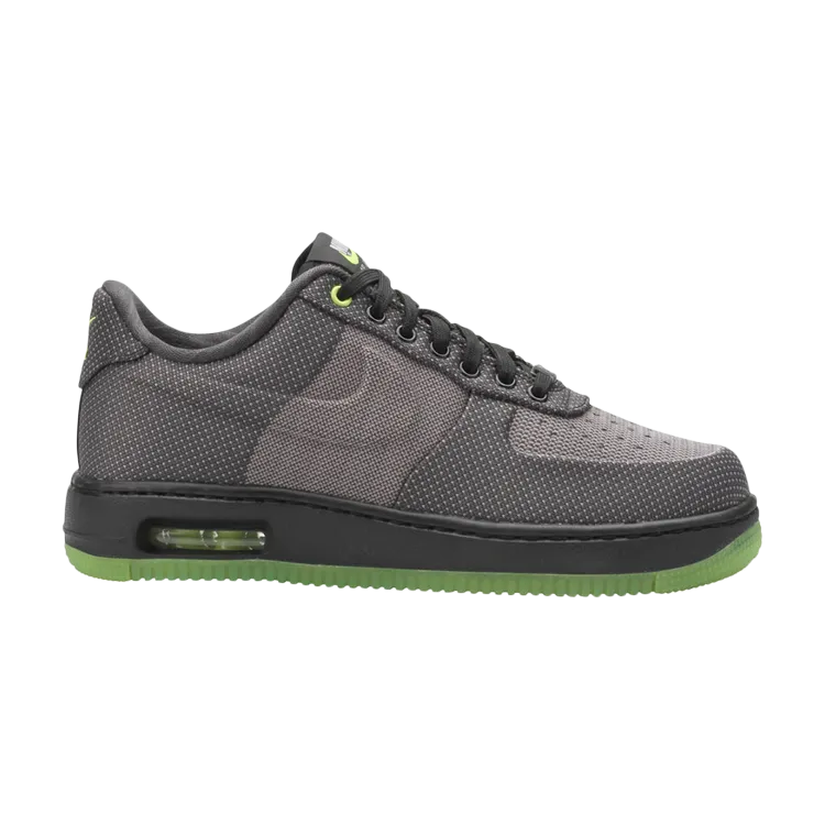 Nike Air Force 1 Elite Knit Jacquard VT 'Wolf Grey' Sneakers, Black