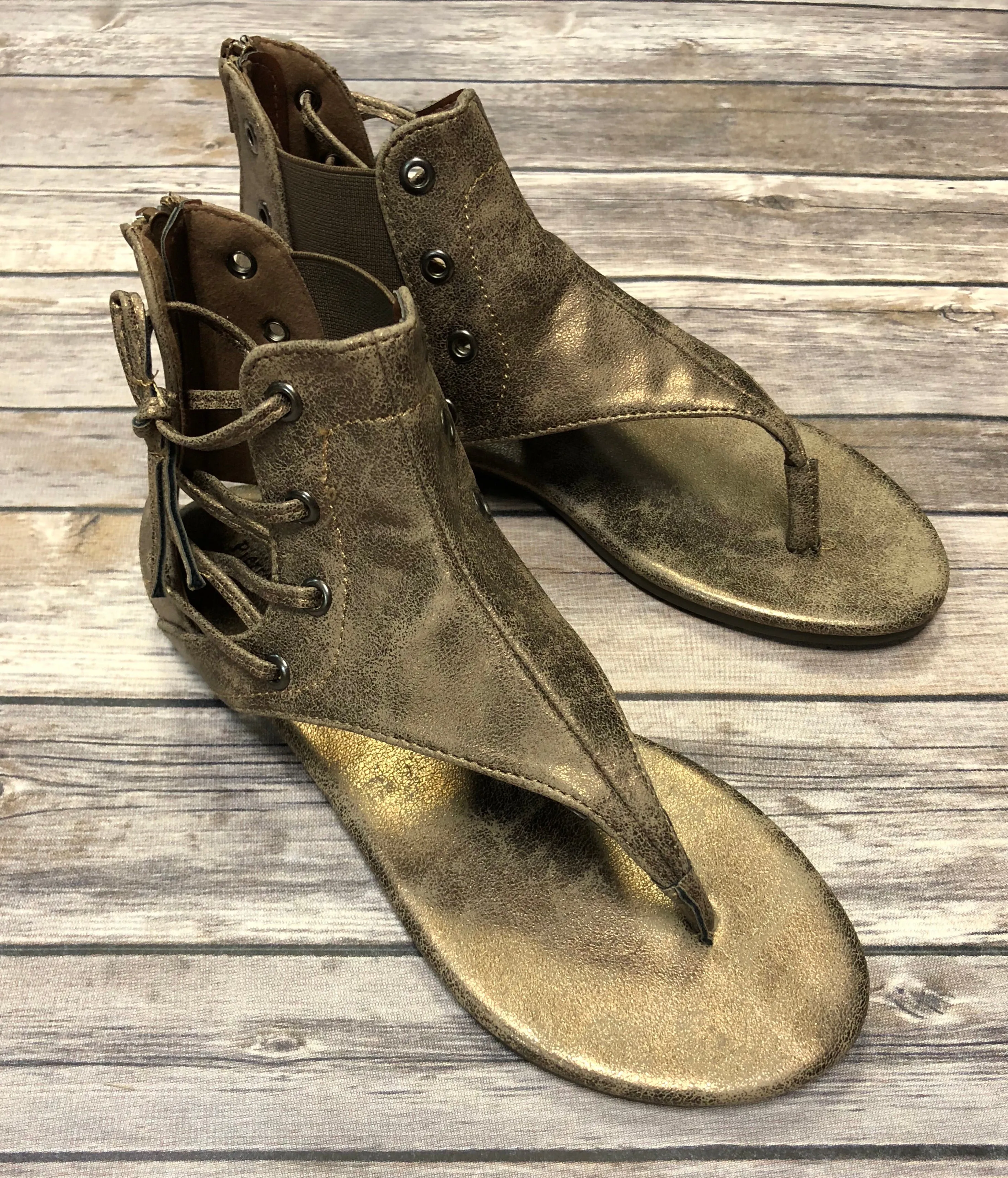 Seen It All Sandals - Bronze