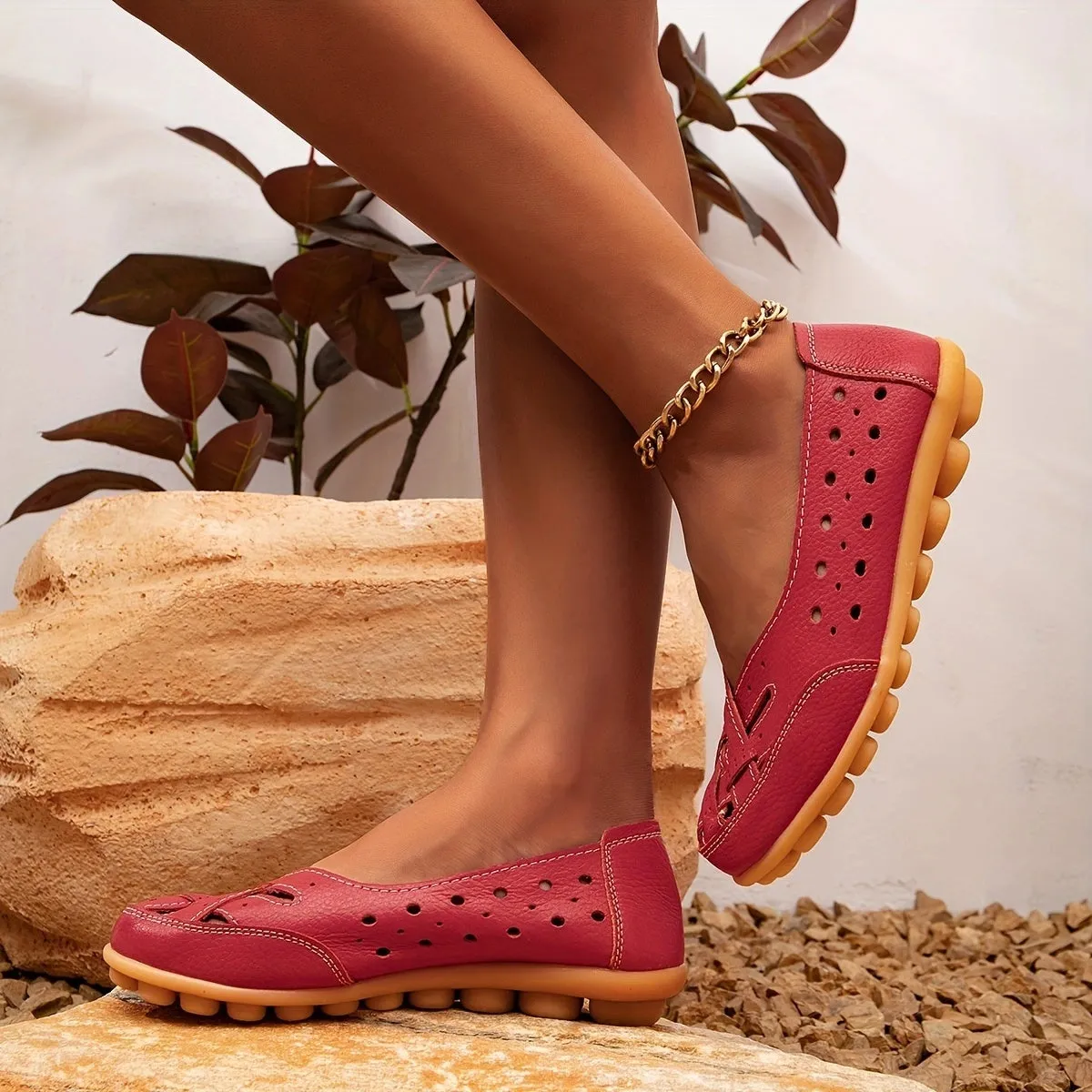 Vanccy Casual Women  Loafers Closed Toe  Comfortable Walking Shoes