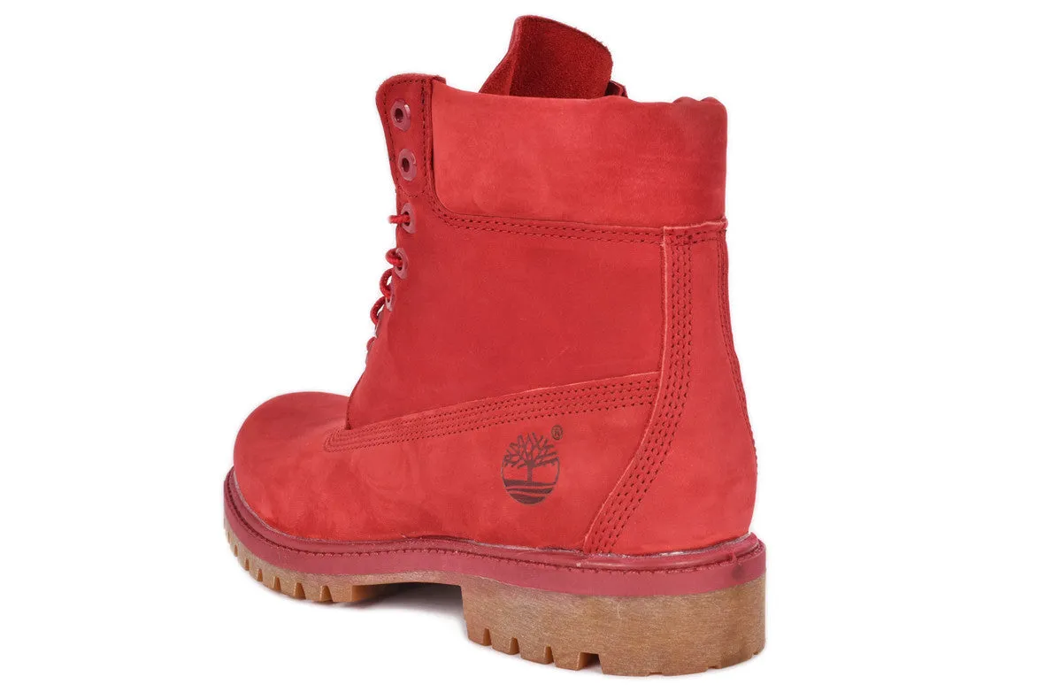 WATERPROOF 6 INCH PREMIUM BOOT - RED