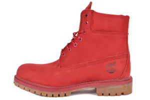 WATERPROOF 6 INCH PREMIUM BOOT - RED