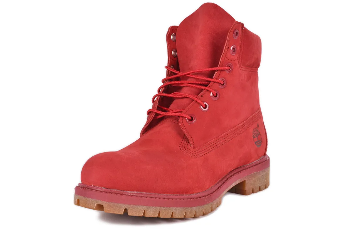 WATERPROOF 6 INCH PREMIUM BOOT - RED